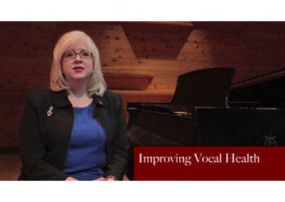 Improving Vocal Health